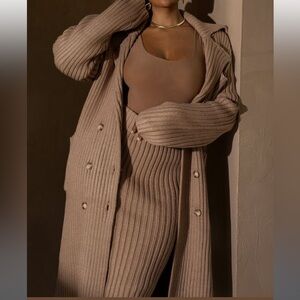 JLuxe Label Cardigan coat-S/M